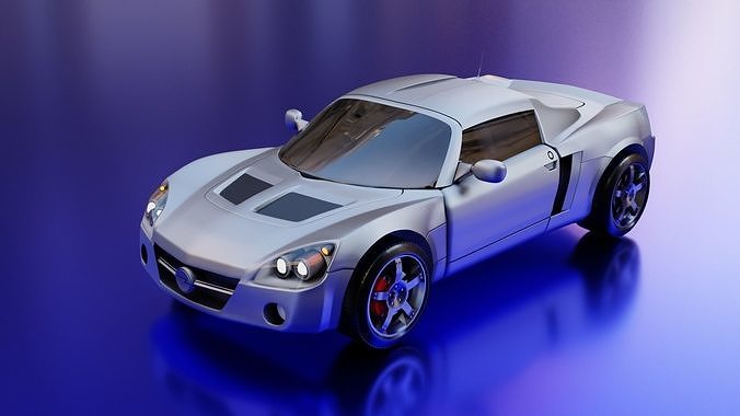 Opel speedster 3D model