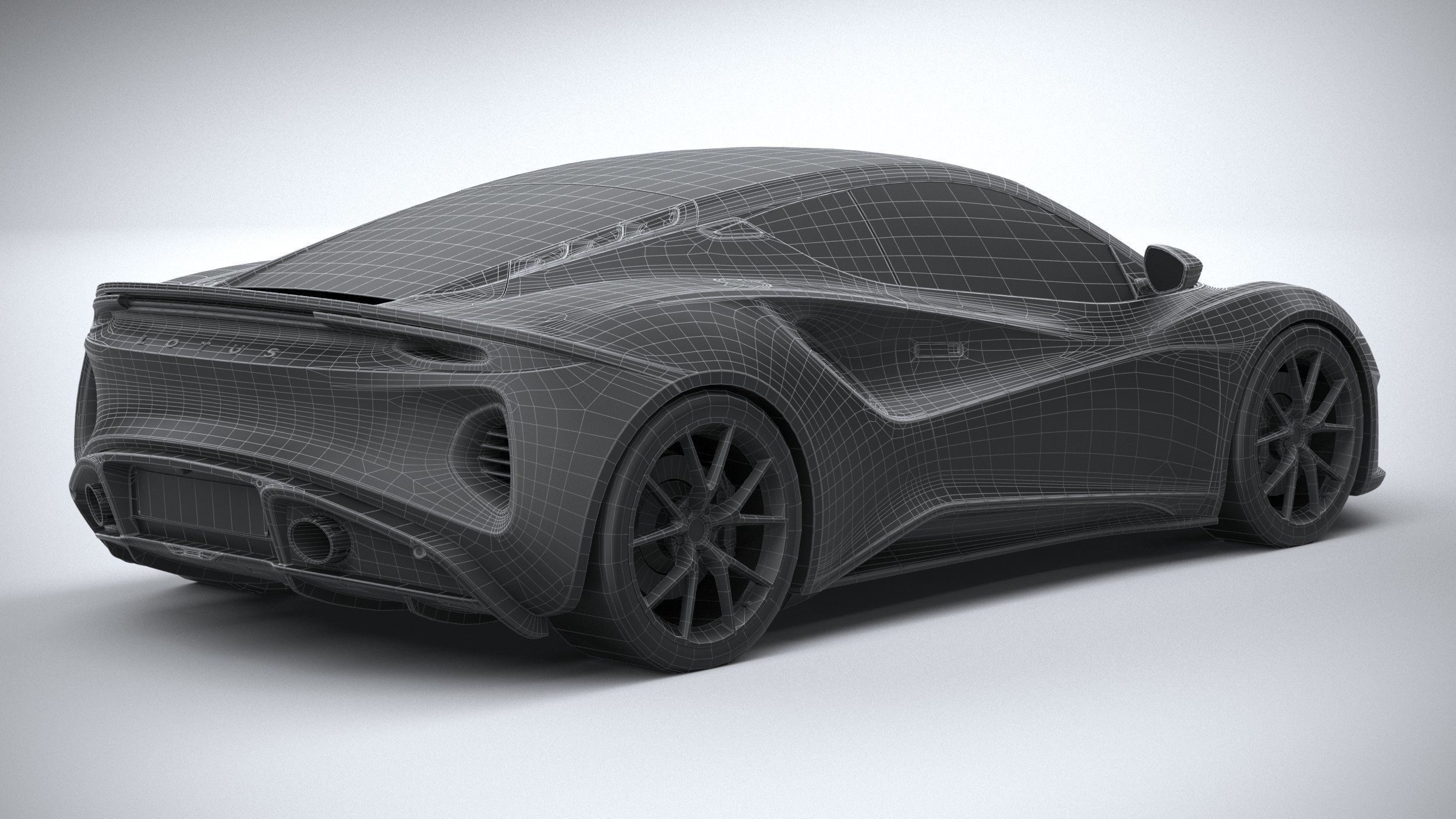 Lotus Emira 2023 LowPoly 3D model_27