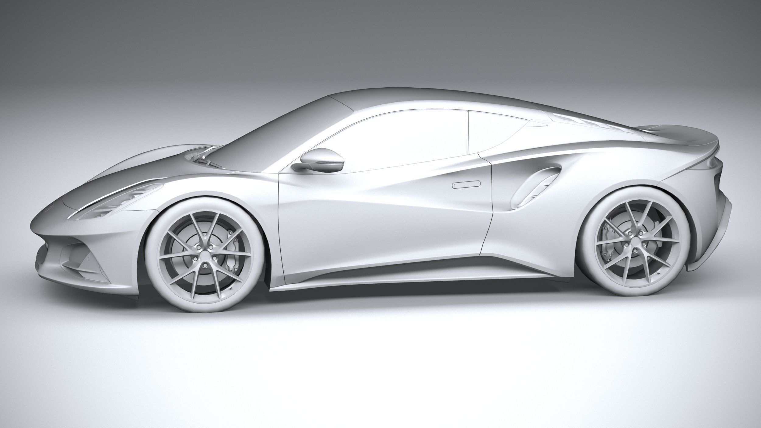 Lotus Emira 2023 LowPoly 3D model_22