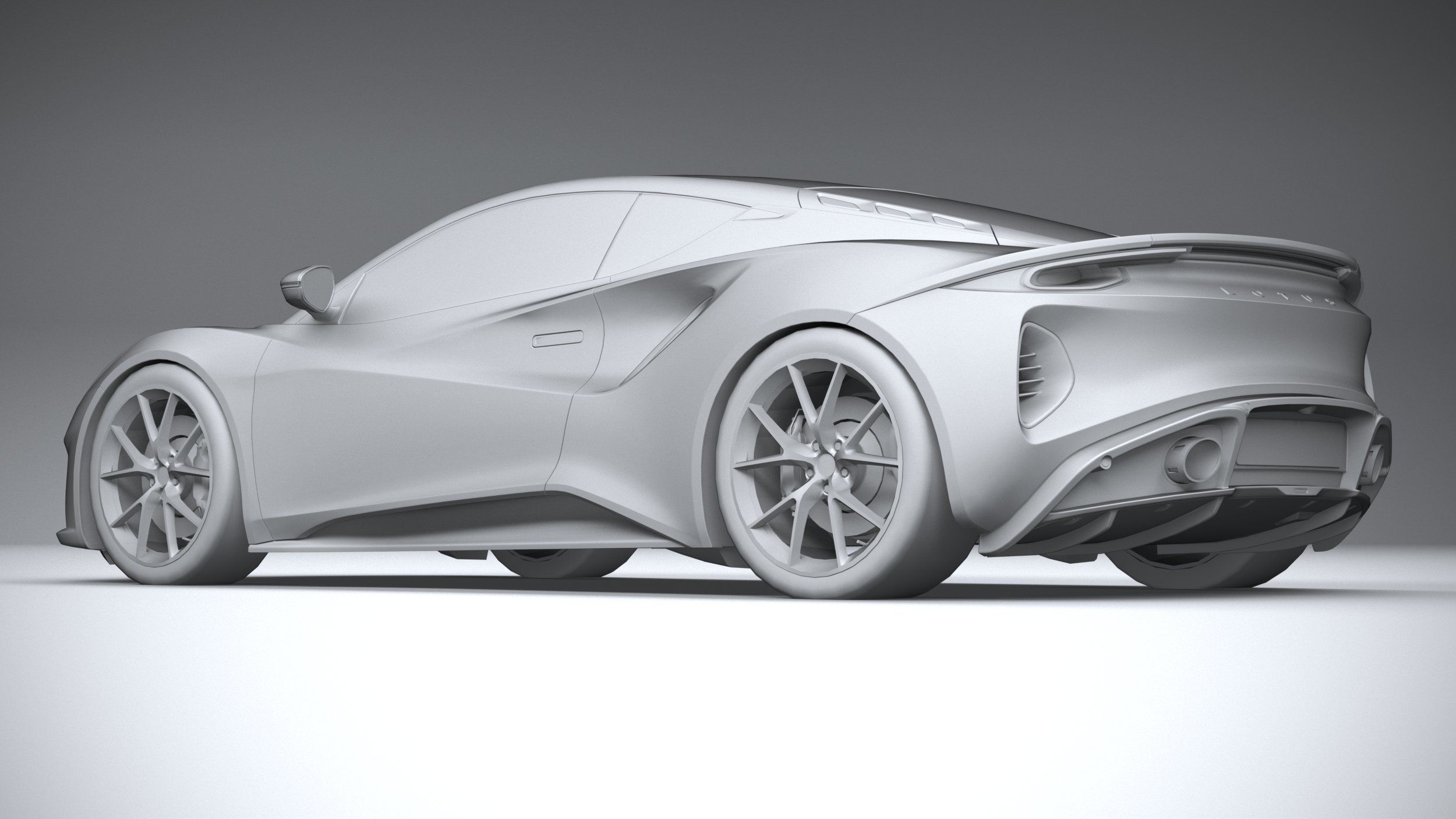 Lotus Emira 2023 LowPoly 3D model_21
