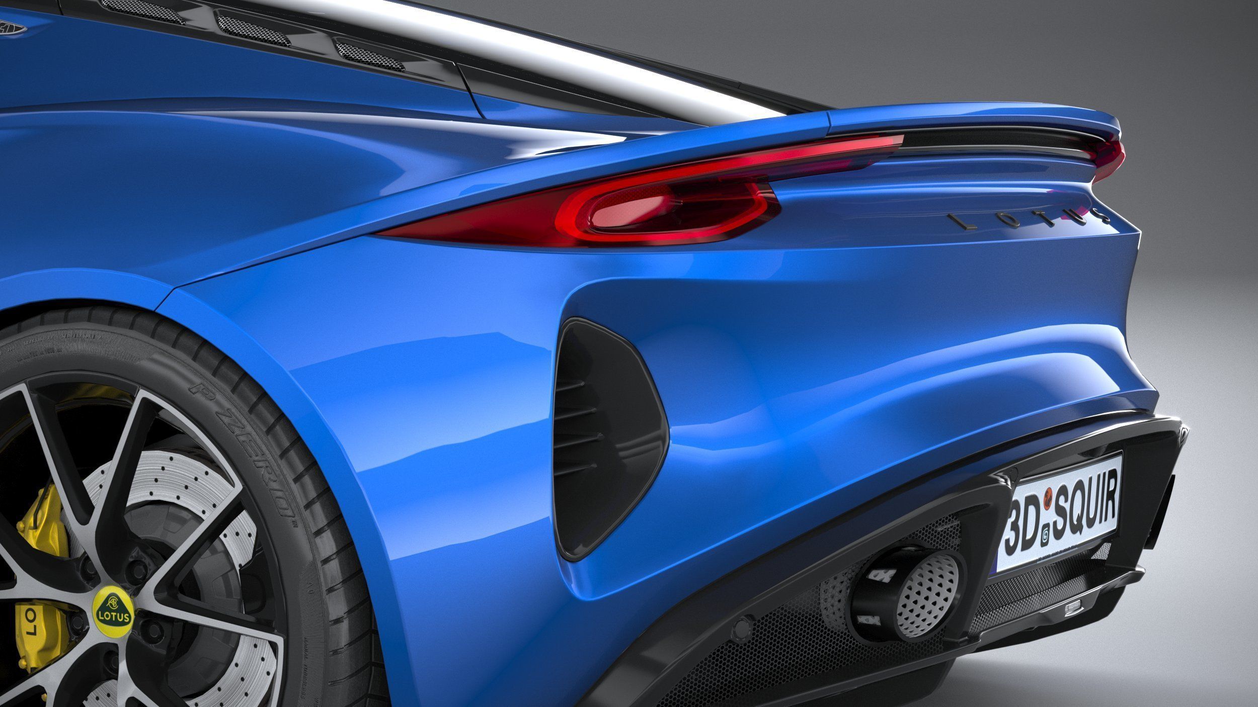 Lotus Emira 2023 LowPoly 3D model_6