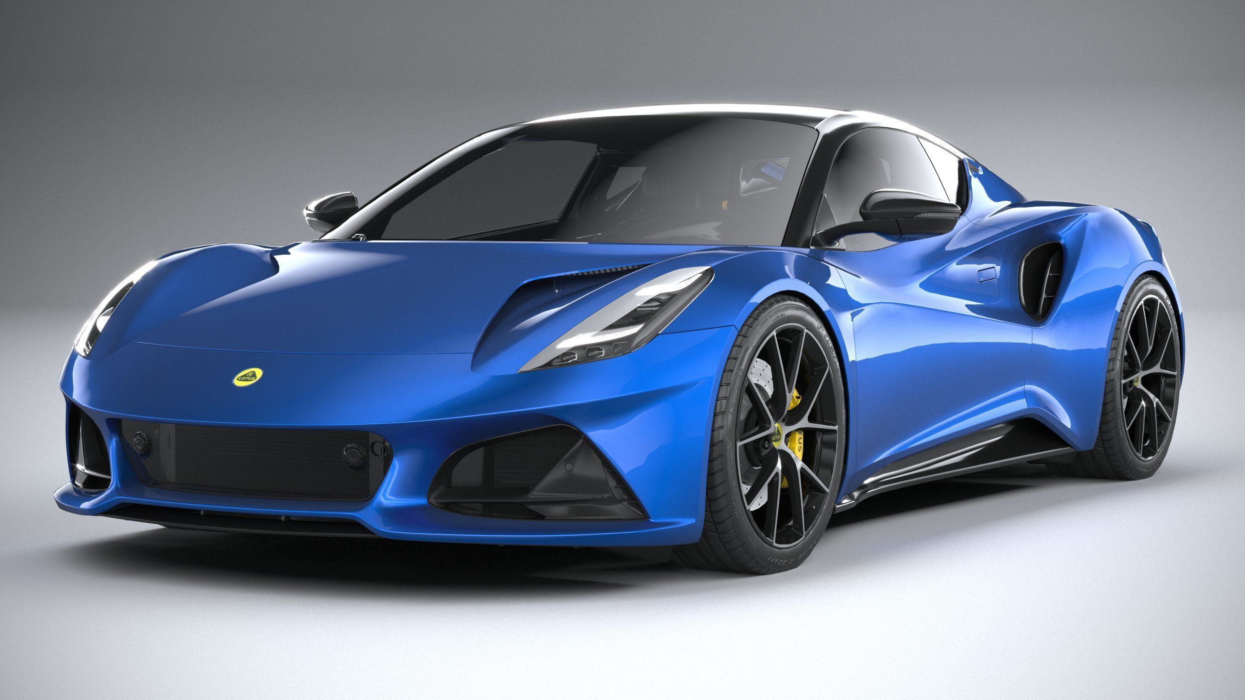 Lotus Emira 2023 LowPoly 3D model_2