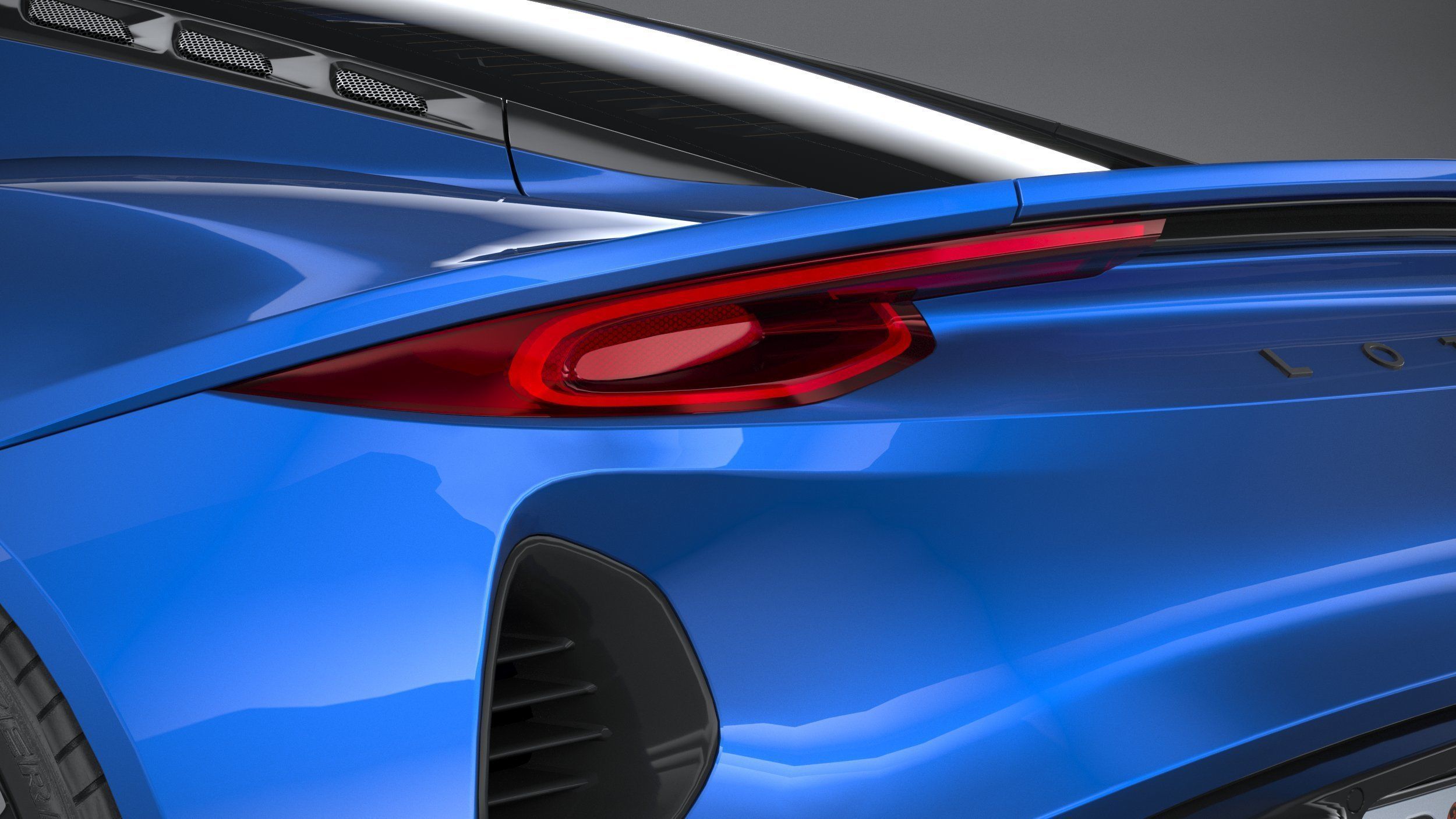 Lotus Emira 2023 LowPoly 3D model_15