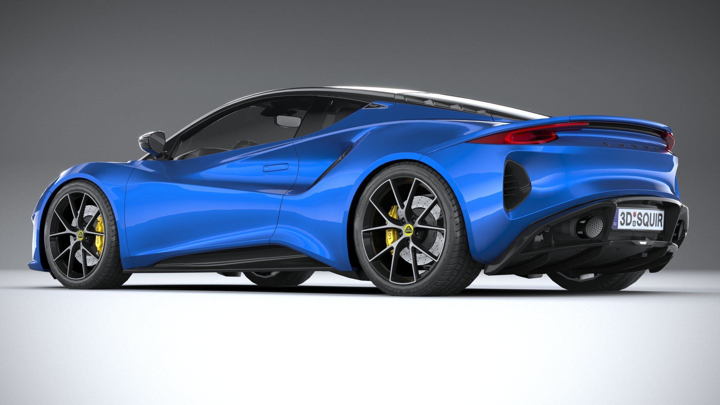 Lotus Emira 2023 LowPoly 3D model_5