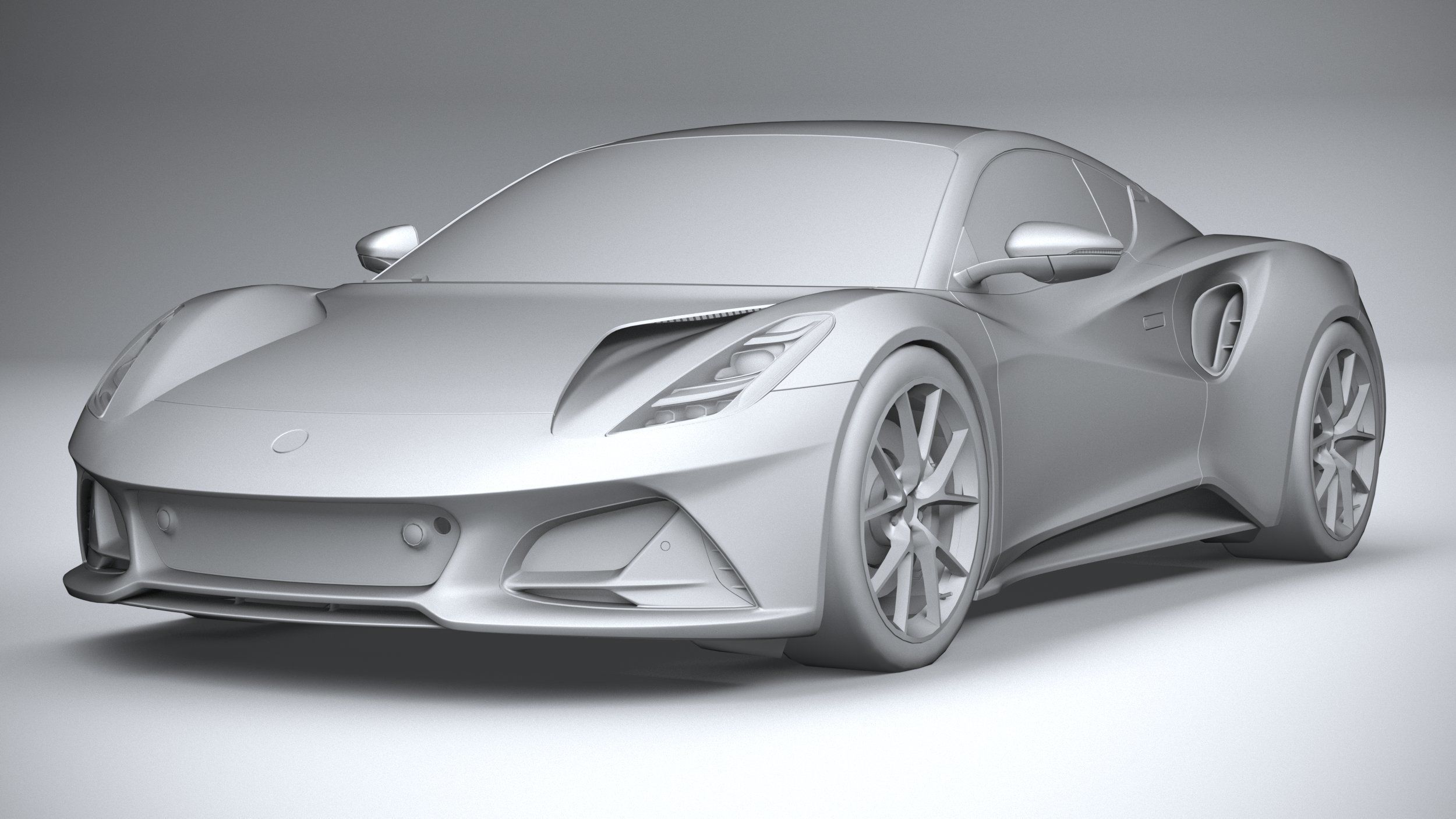 Lotus Emira 2023 LowPoly 3D model_20