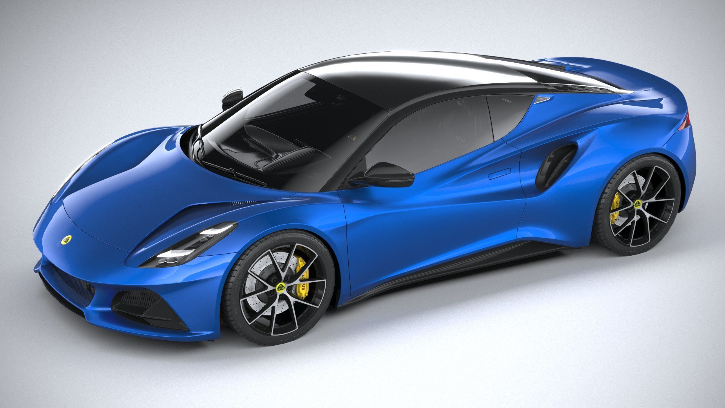 Lotus Emira 2023 LowPoly 3D model_7