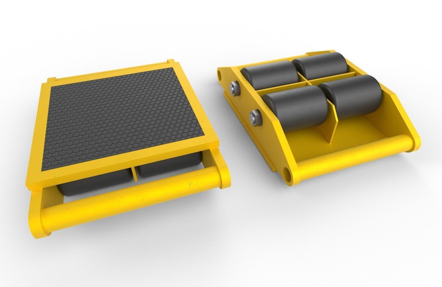 Industrial Mover M2 Low-poly 3D model_3