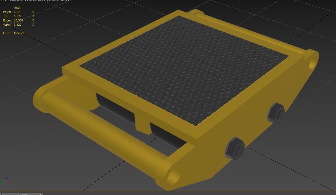 Industrial Mover M2 Low-poly 3D model_31