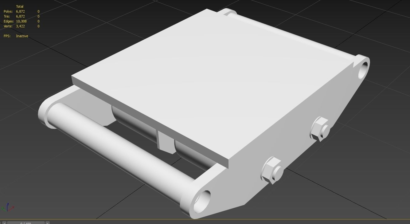 Industrial Mover M2 Low-poly 3D model_14