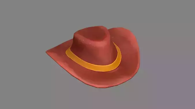 Cartoon cowboy hat