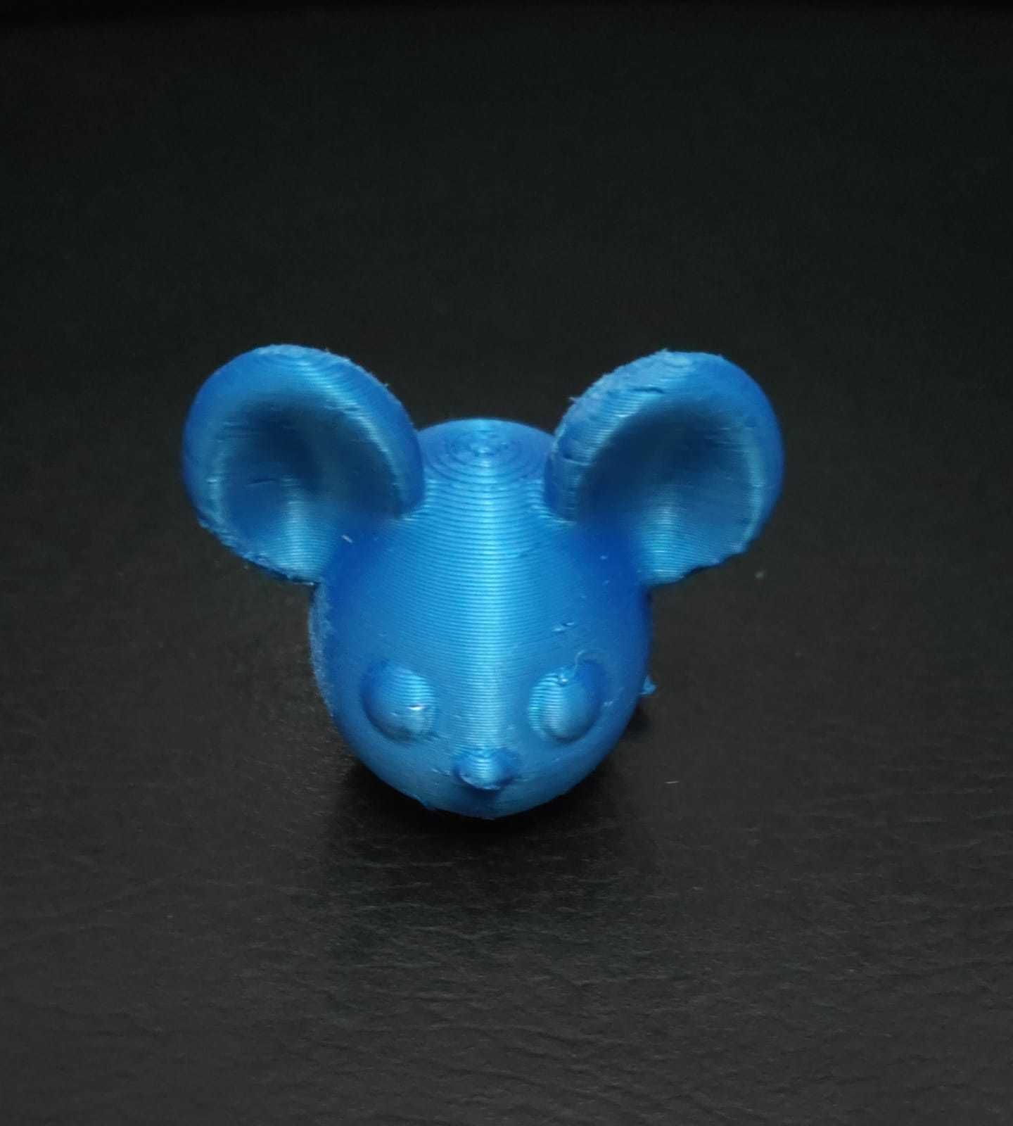 Round Mouse 3D print model_10