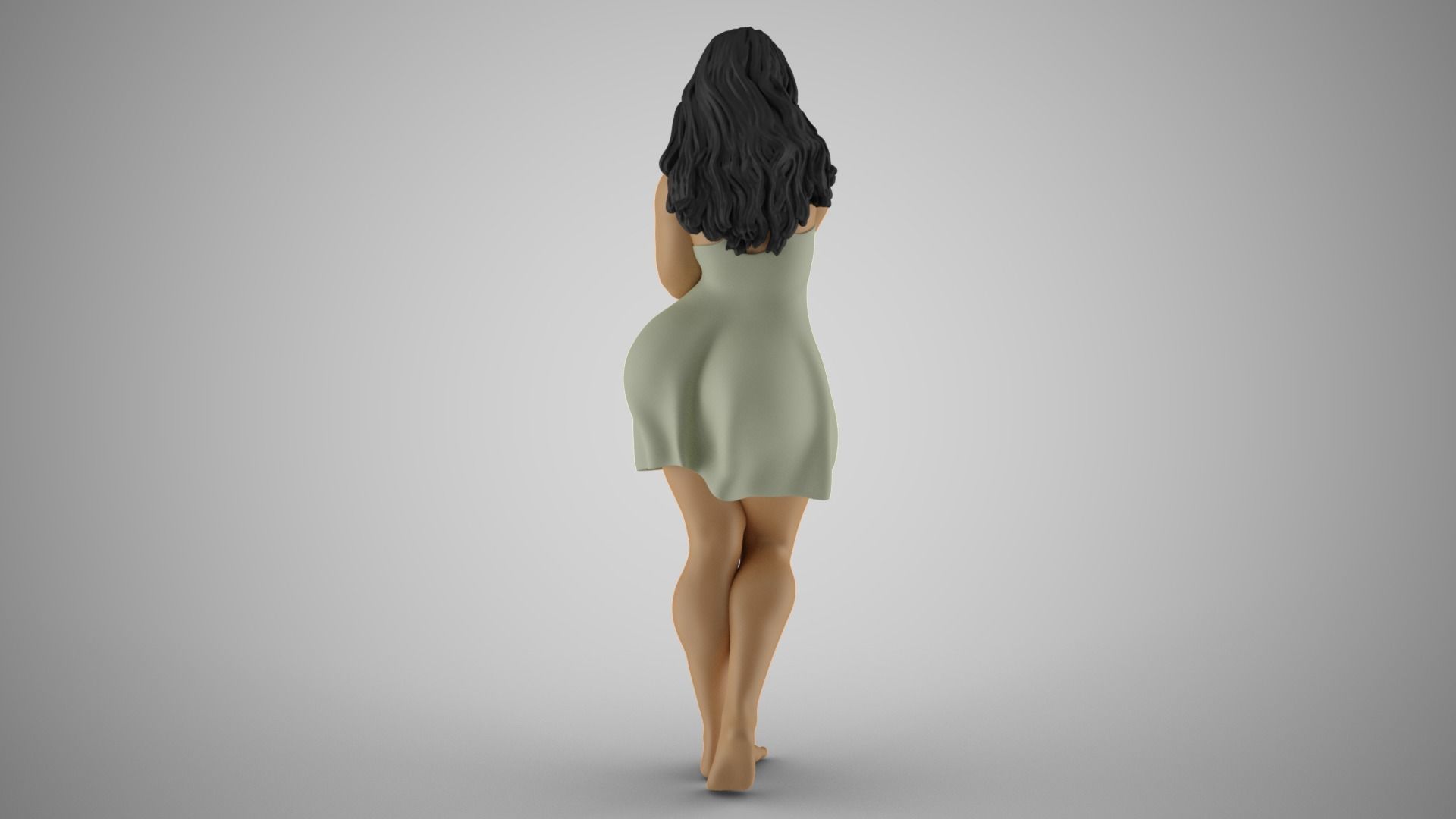 Between Two Palms 3D print model_7