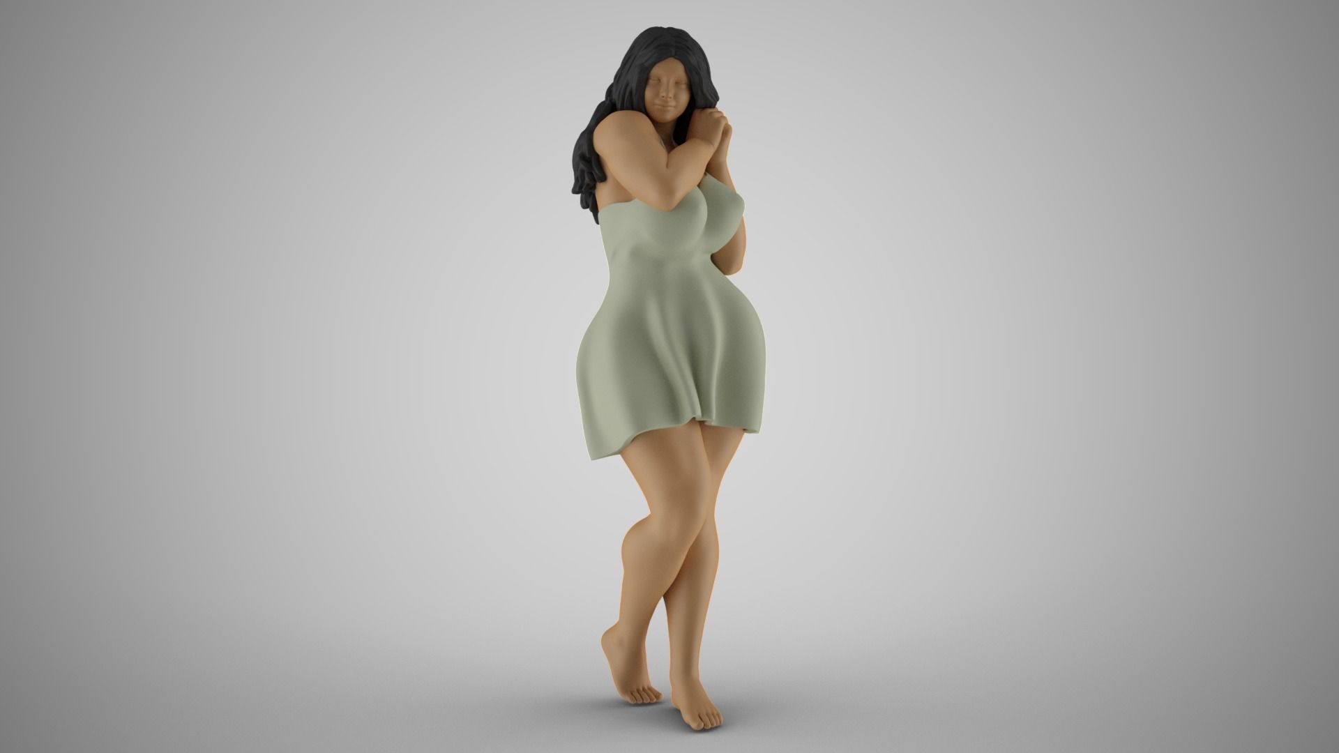 Between Two Palms 3D print model_4