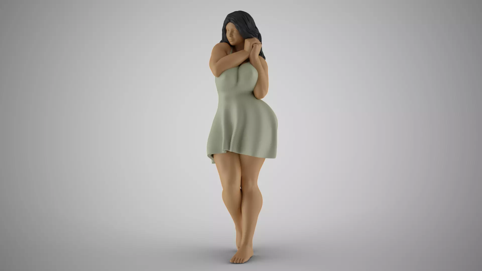 Between Two Palms 3D print model_0