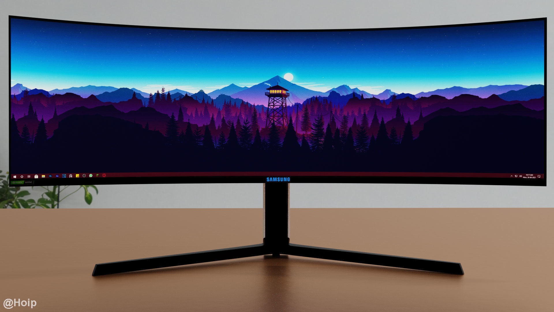 Samsung Odyssey G9 3D model_6