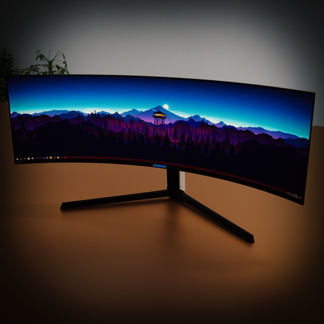 Samsung Odyssey G9 3D model_7