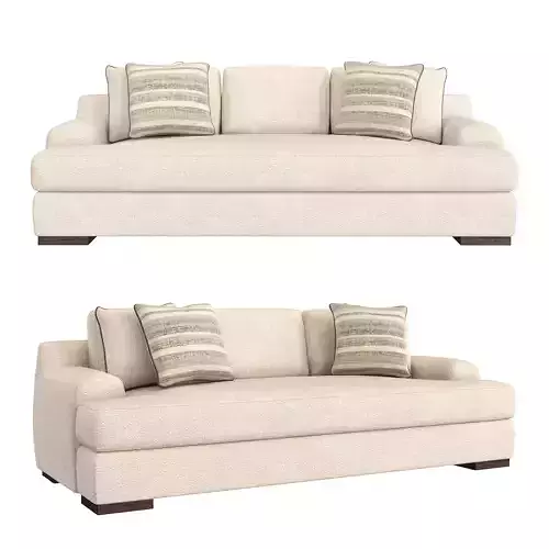Bernhardt Andie Leather Sofa