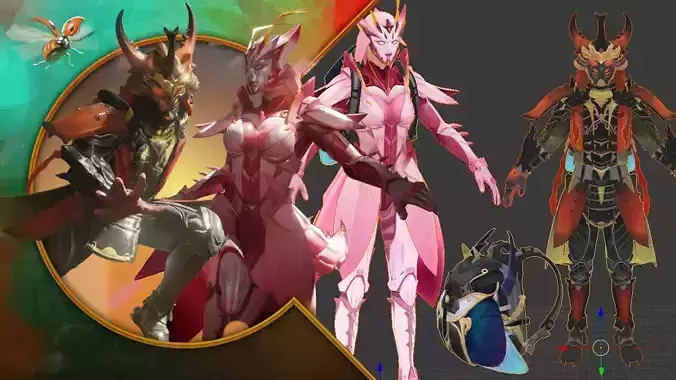 Pubg General Beetle and Insect Queen