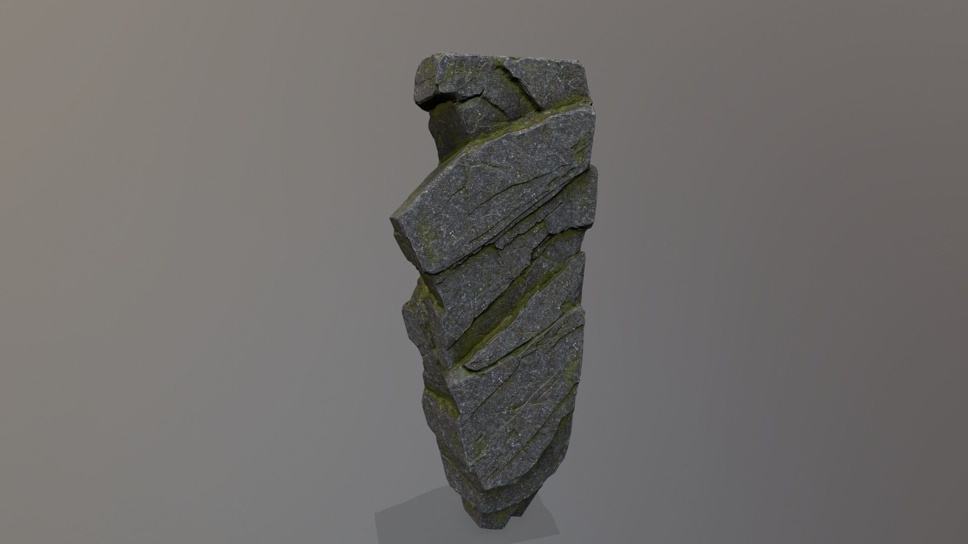 Rock Set Low-poly 3D model_21