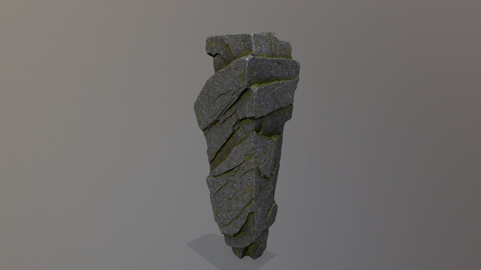 Rock Set Low-poly 3D model_25