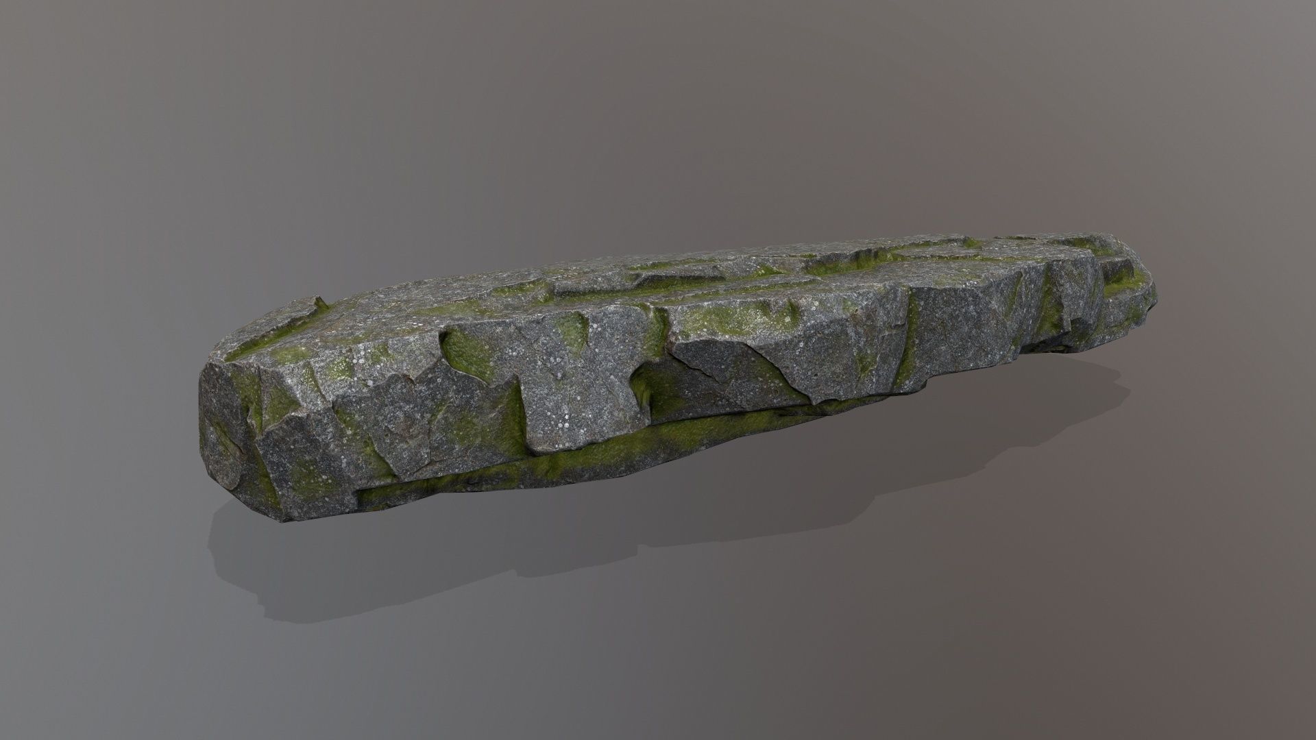 Rock Set Low-poly 3D model_19