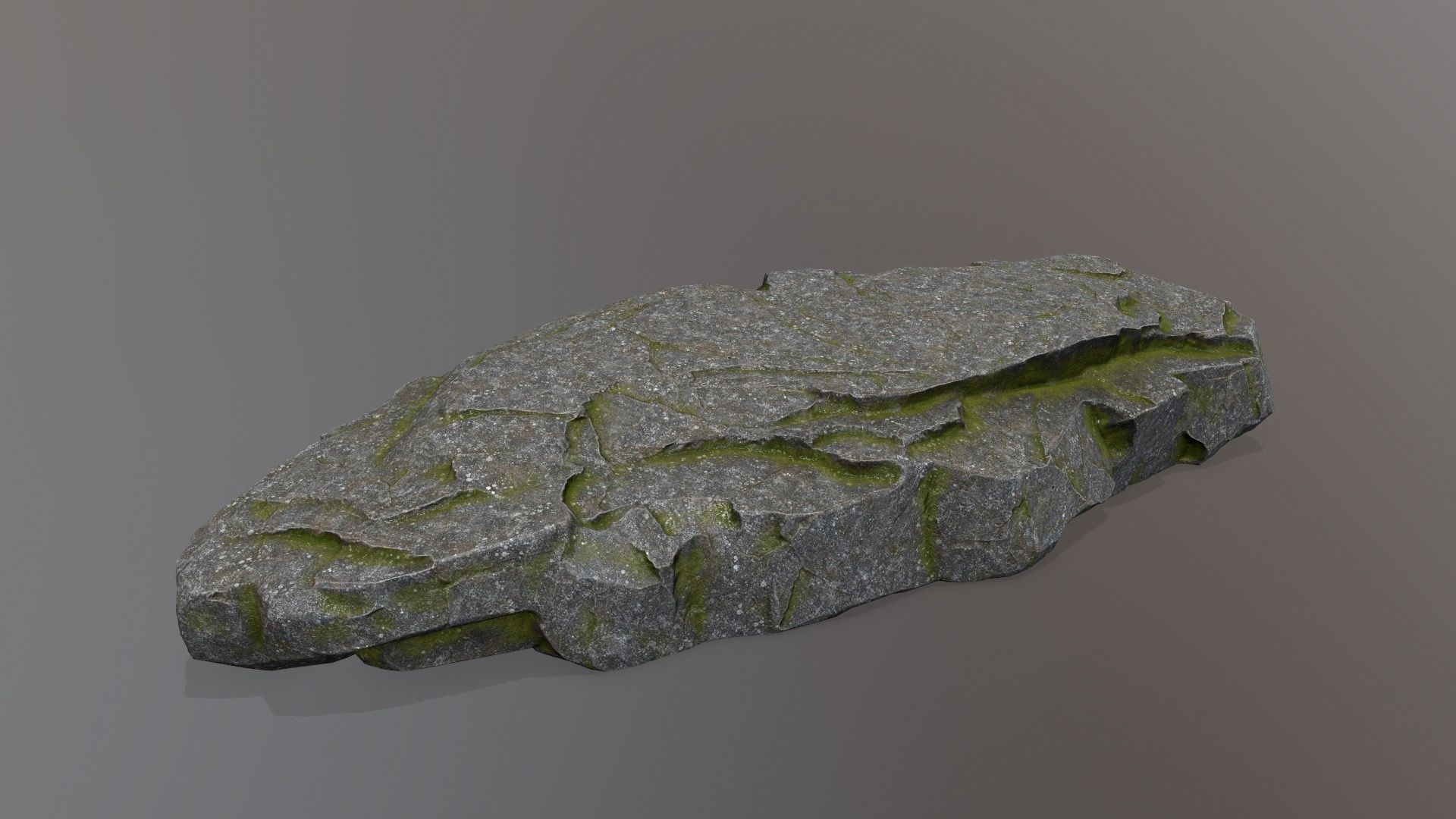 Rock Set Low-poly 3D model_17