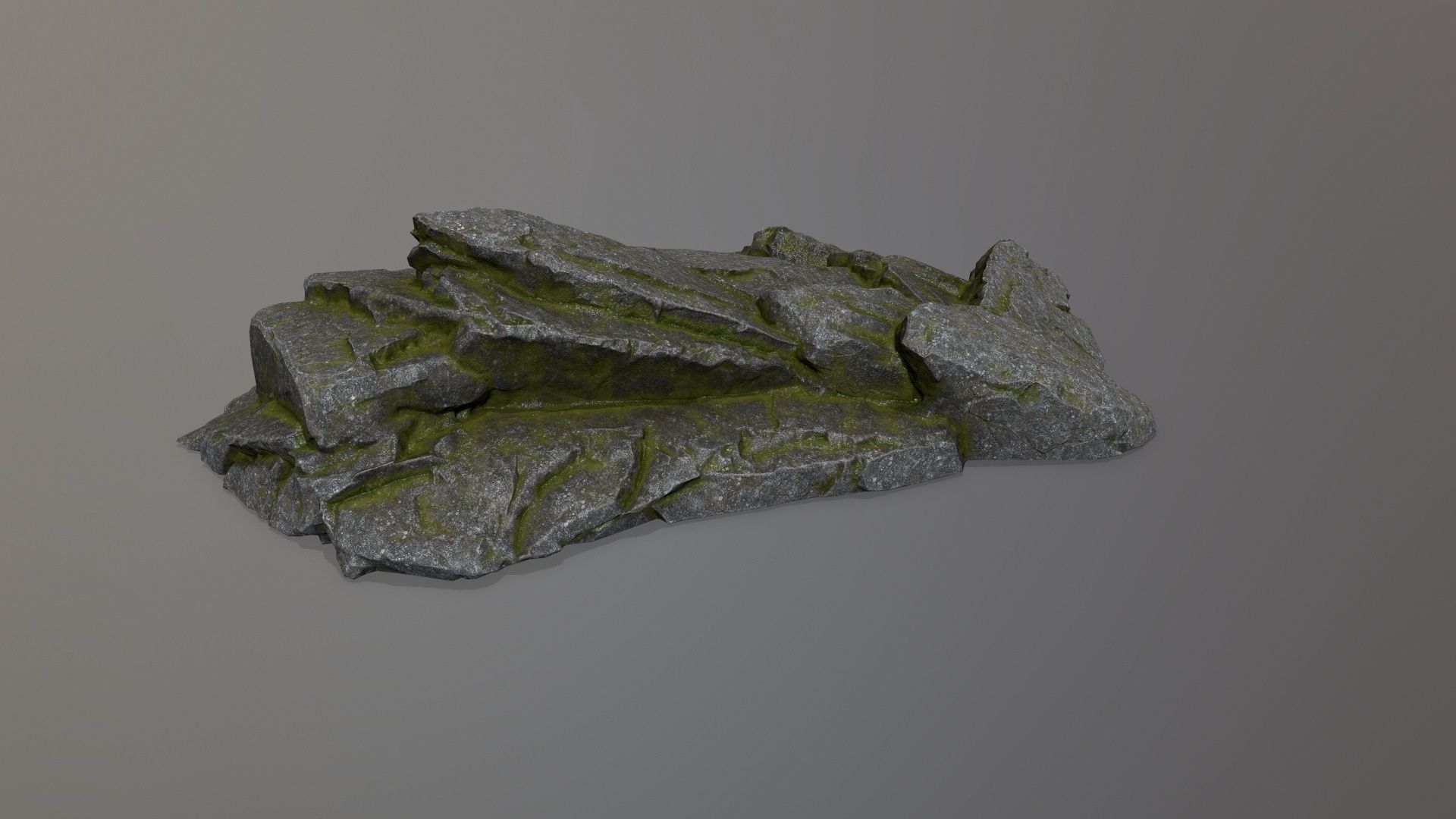 Rock Set Low-poly 3D model_5