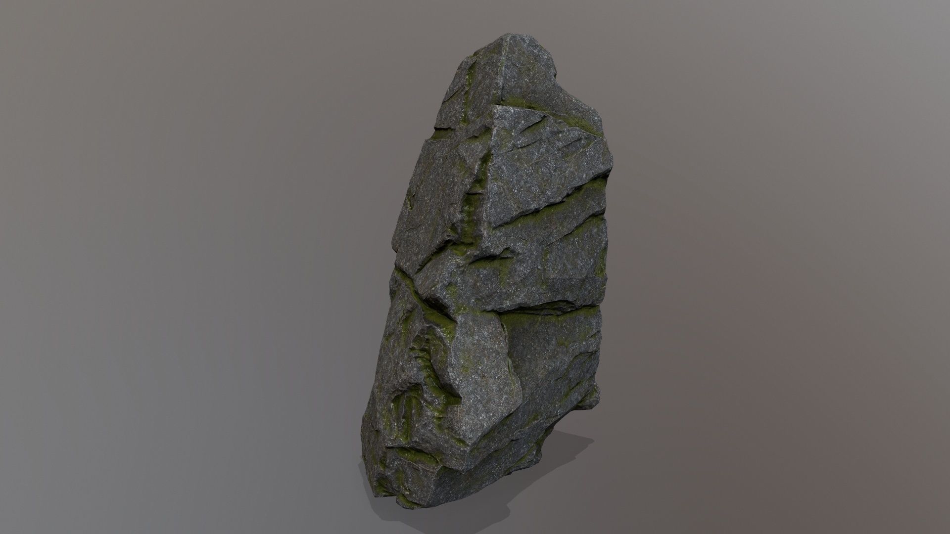 Rock Set Low-poly 3D model_11