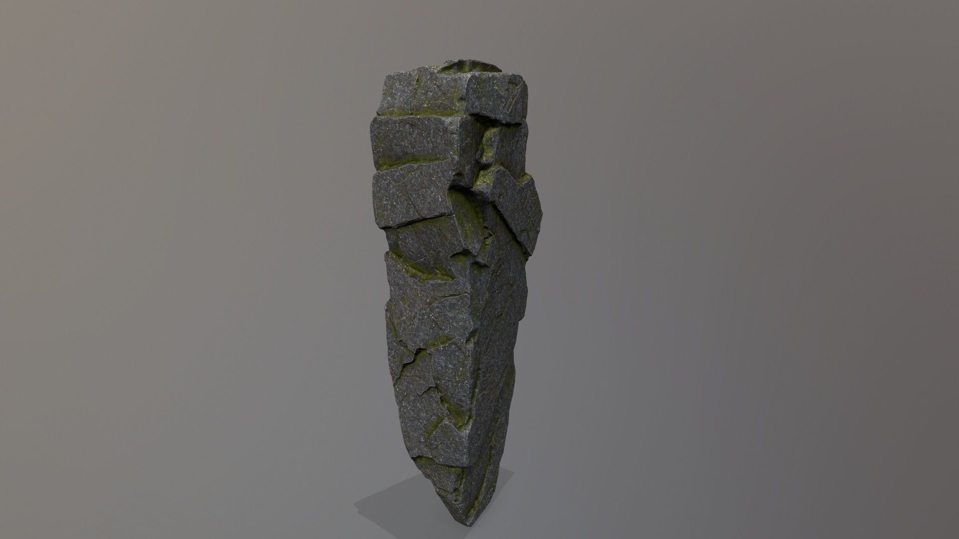 Rock Set Low-poly 3D model_24