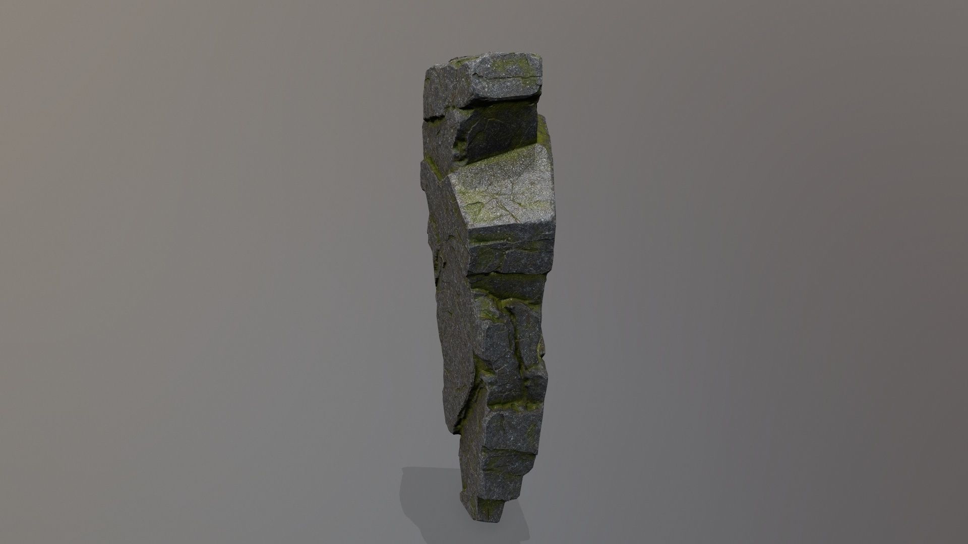 Rock Set Low-poly 3D model_22
