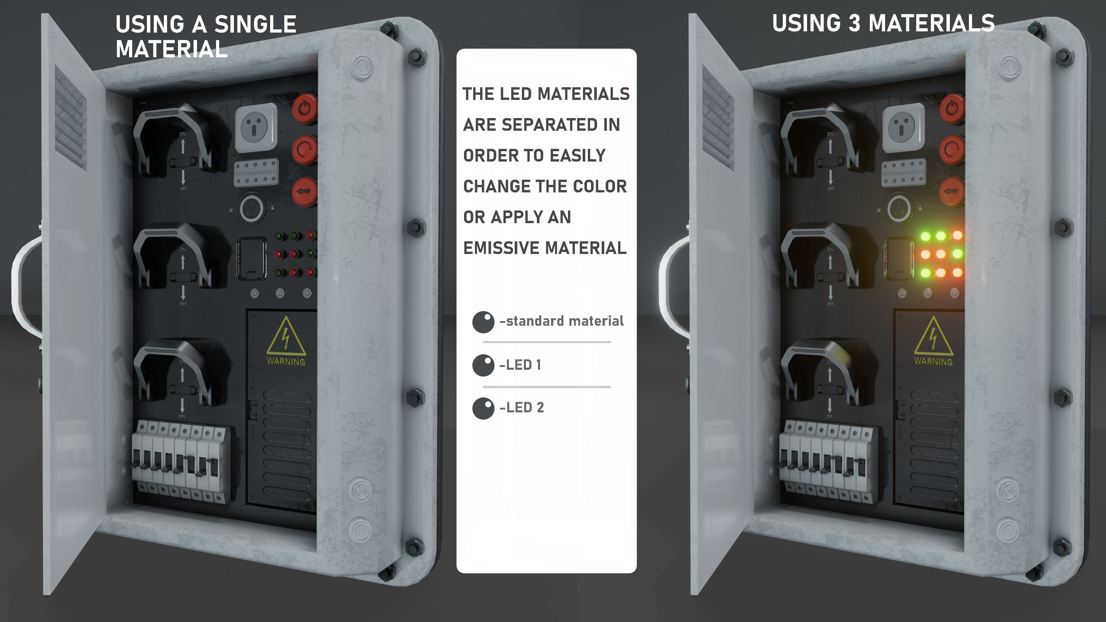 Satellite antenna pack 3D Model Collection_12