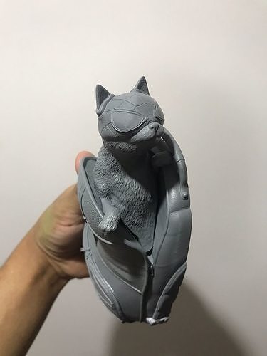 Spiderman Cat  3D print model