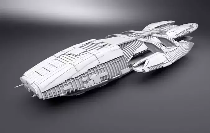 Battlestar Galactica late Scale model