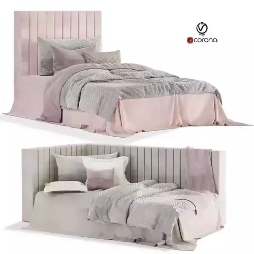 Bed Candelabra Home Angela Bed set 14