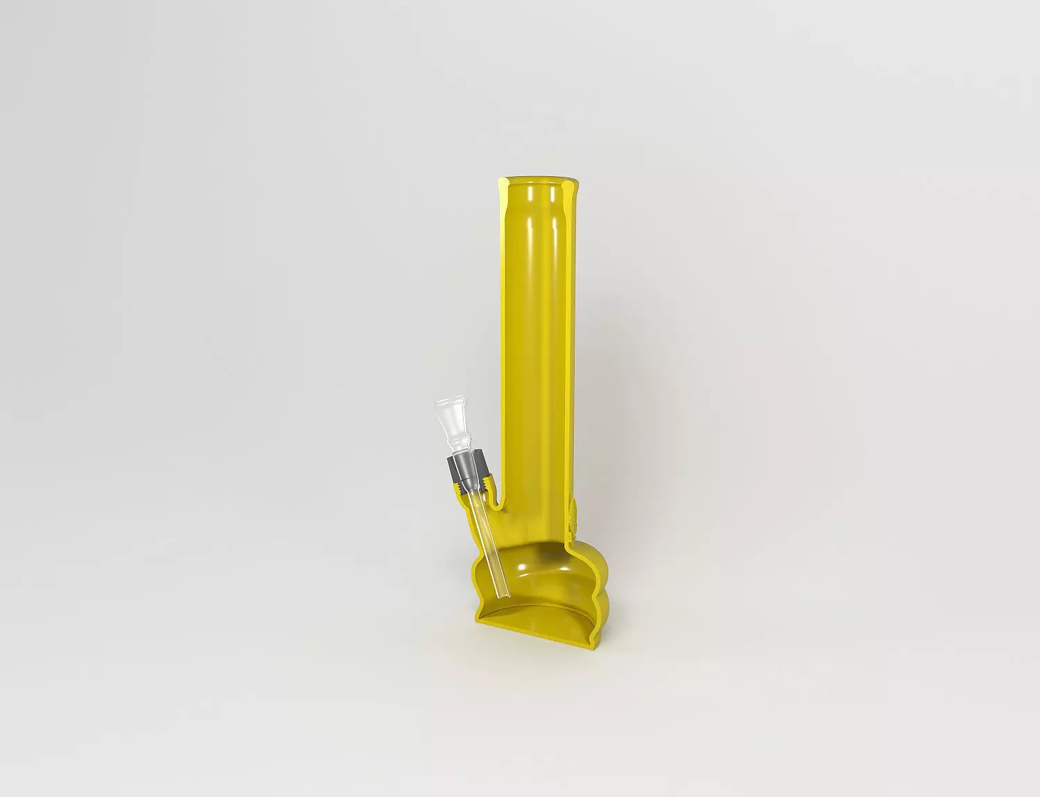 Bong straight Free 3D print model