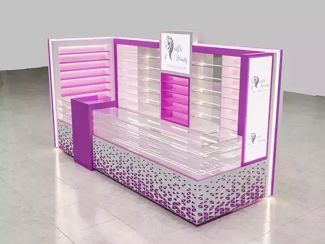 Makeup kiosk 3D model