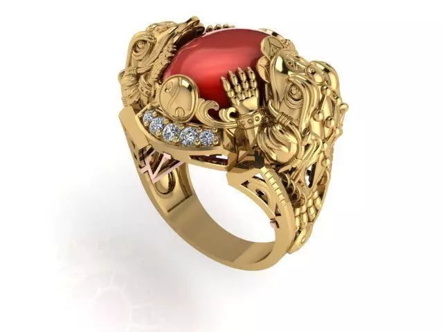 RING TOAD 3D print model_0