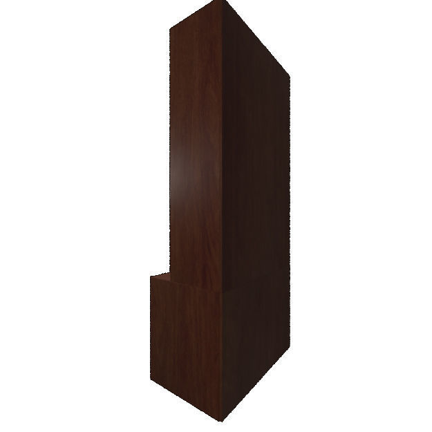 Kas Display Glass Cabinet 3D model_9