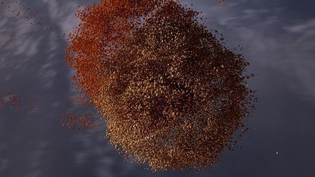 Planet Collision 3D model_26