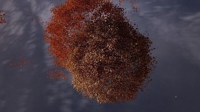 Planet Collision 3D model_22