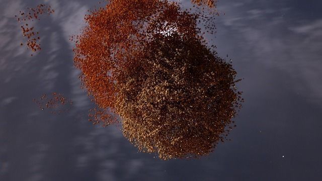 Planet Collision 3D model_20