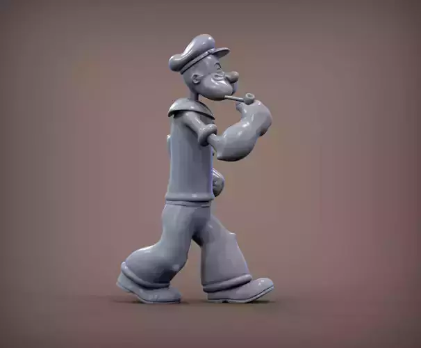 Popeye sailor 3D print model