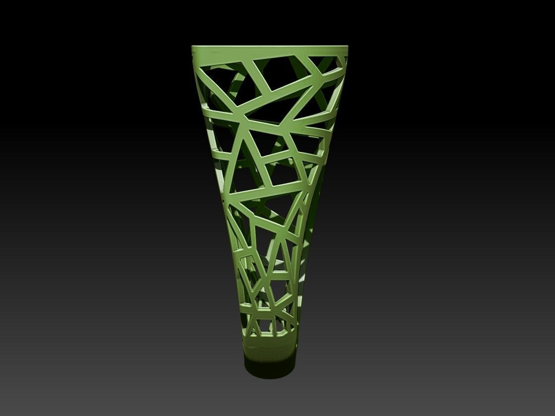 Gold ring 3D print model_8