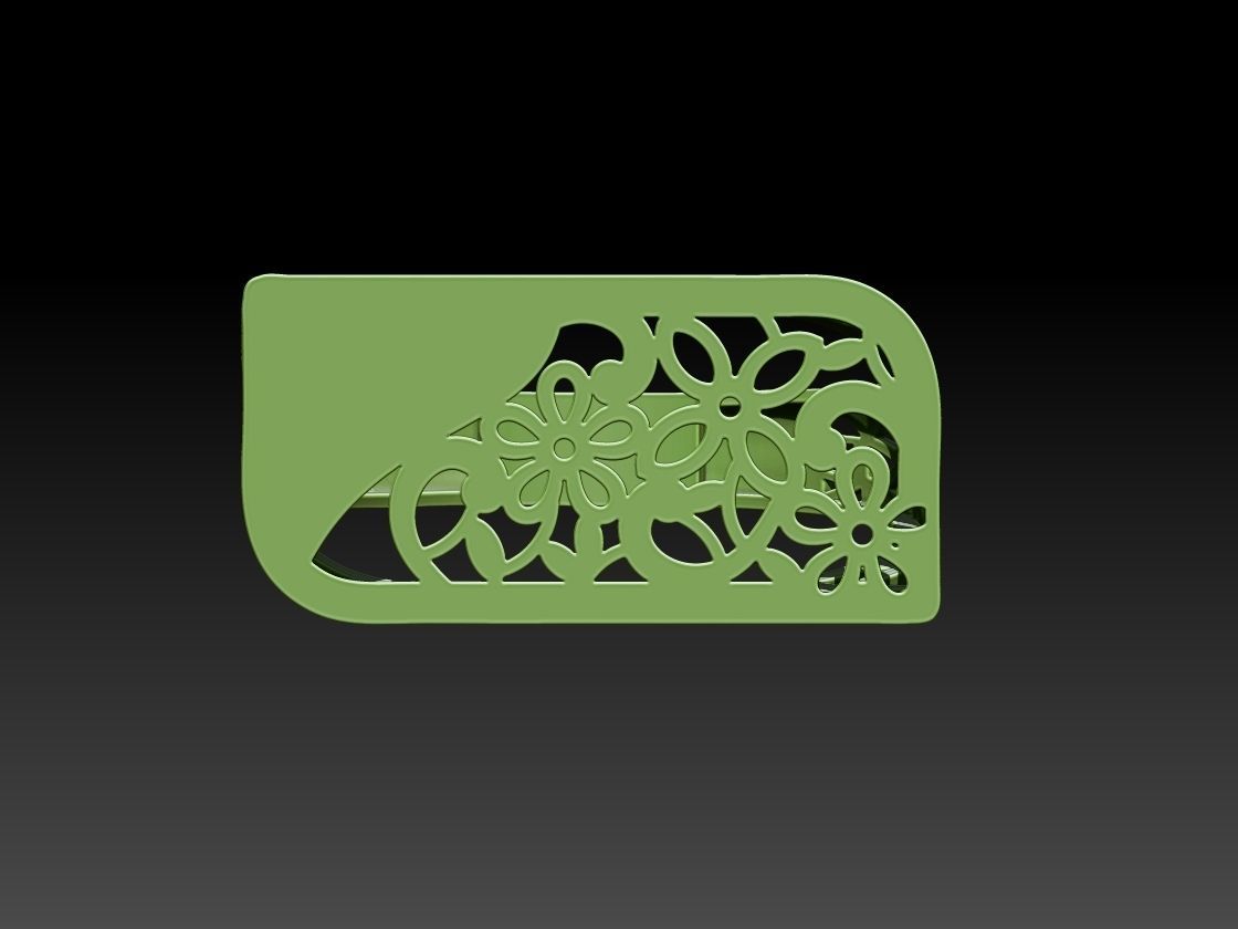 Gold ring 3D print model_6