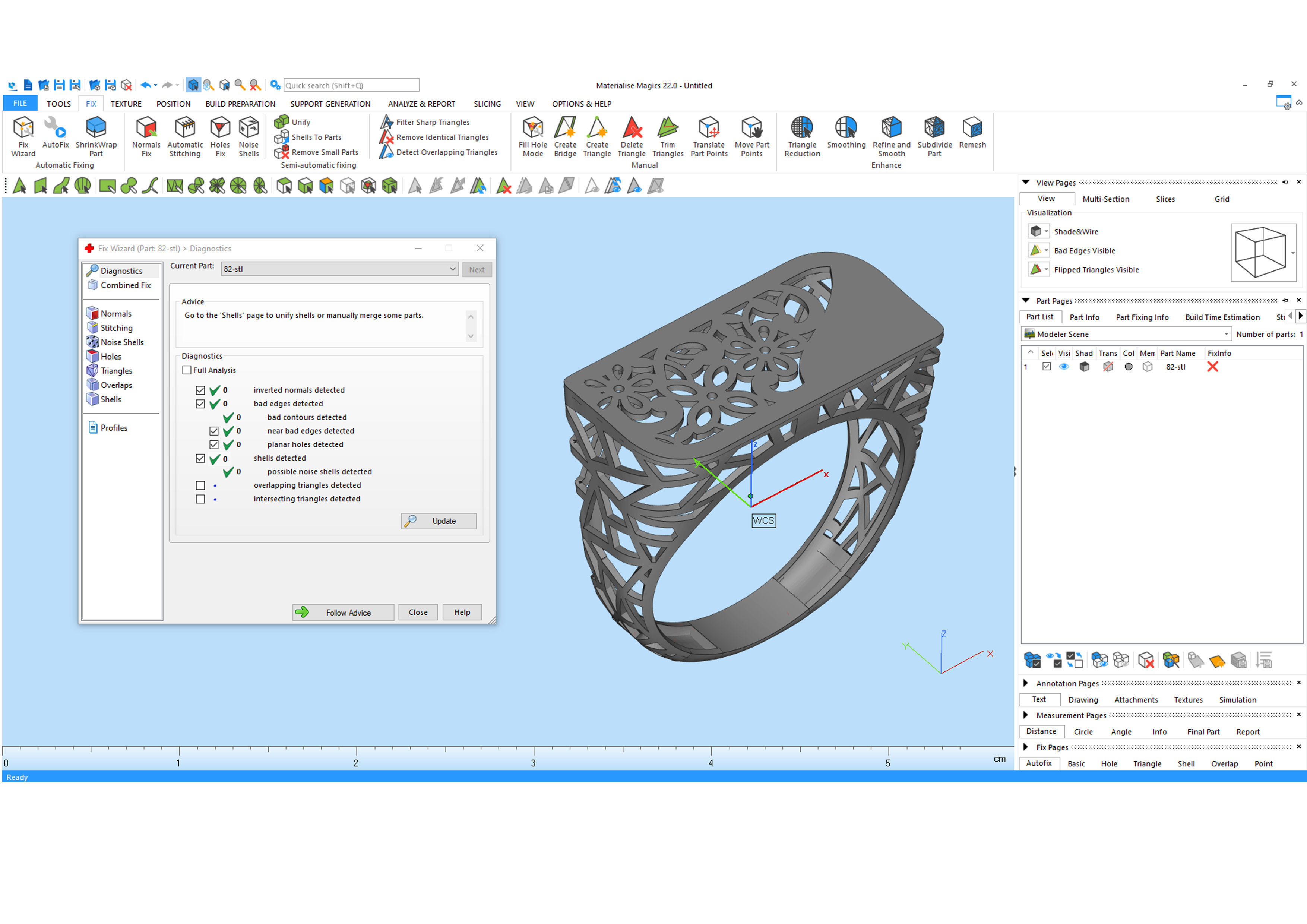 Gold ring 3D print model_13