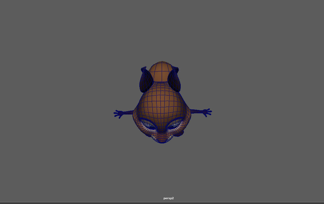 3D Cartoon Squirrel Character Model Mascot Low-poly 3D model_9