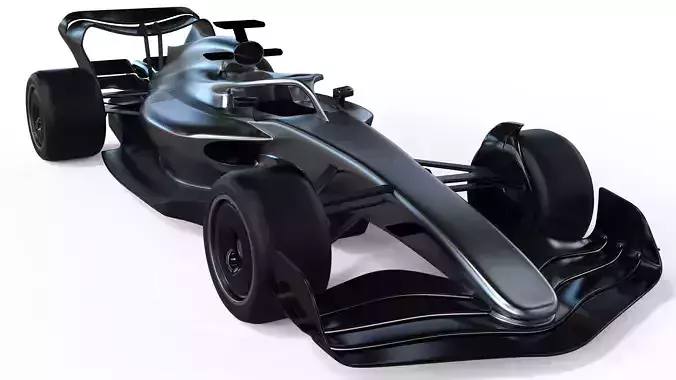 F1 2022 model Low-poly 3D model