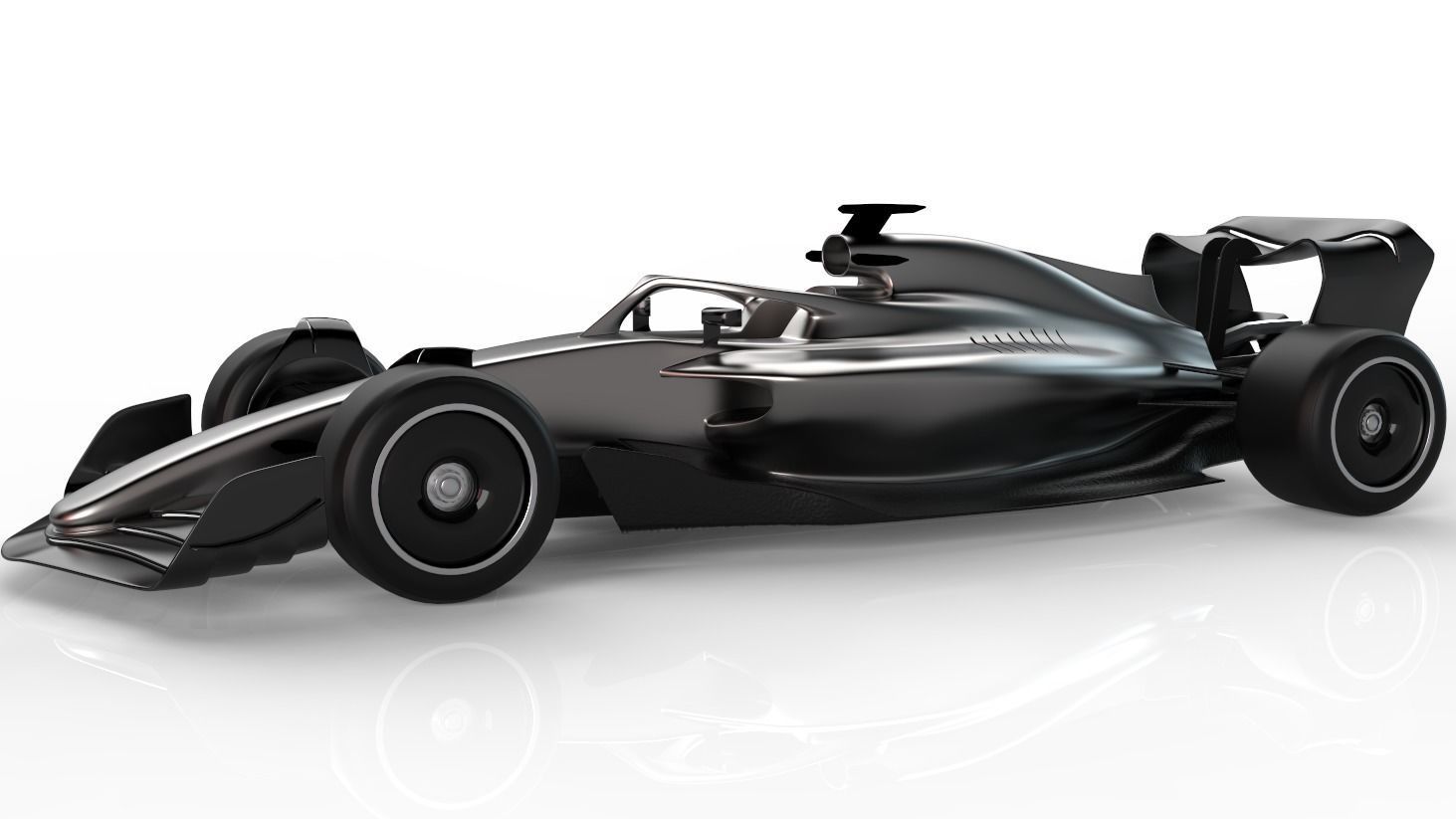 F1 2022 model Low-poly 3D model_1