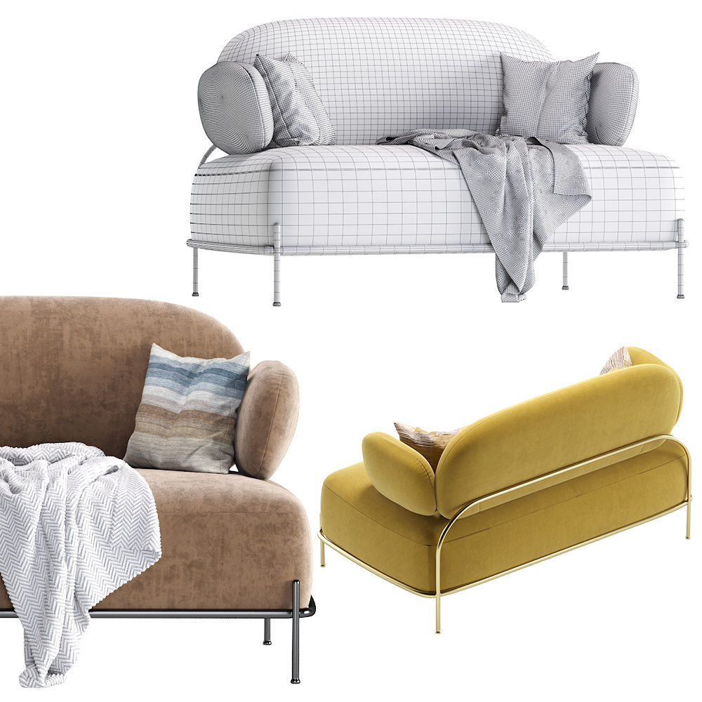 Sofa Coco iModern 3D model_6