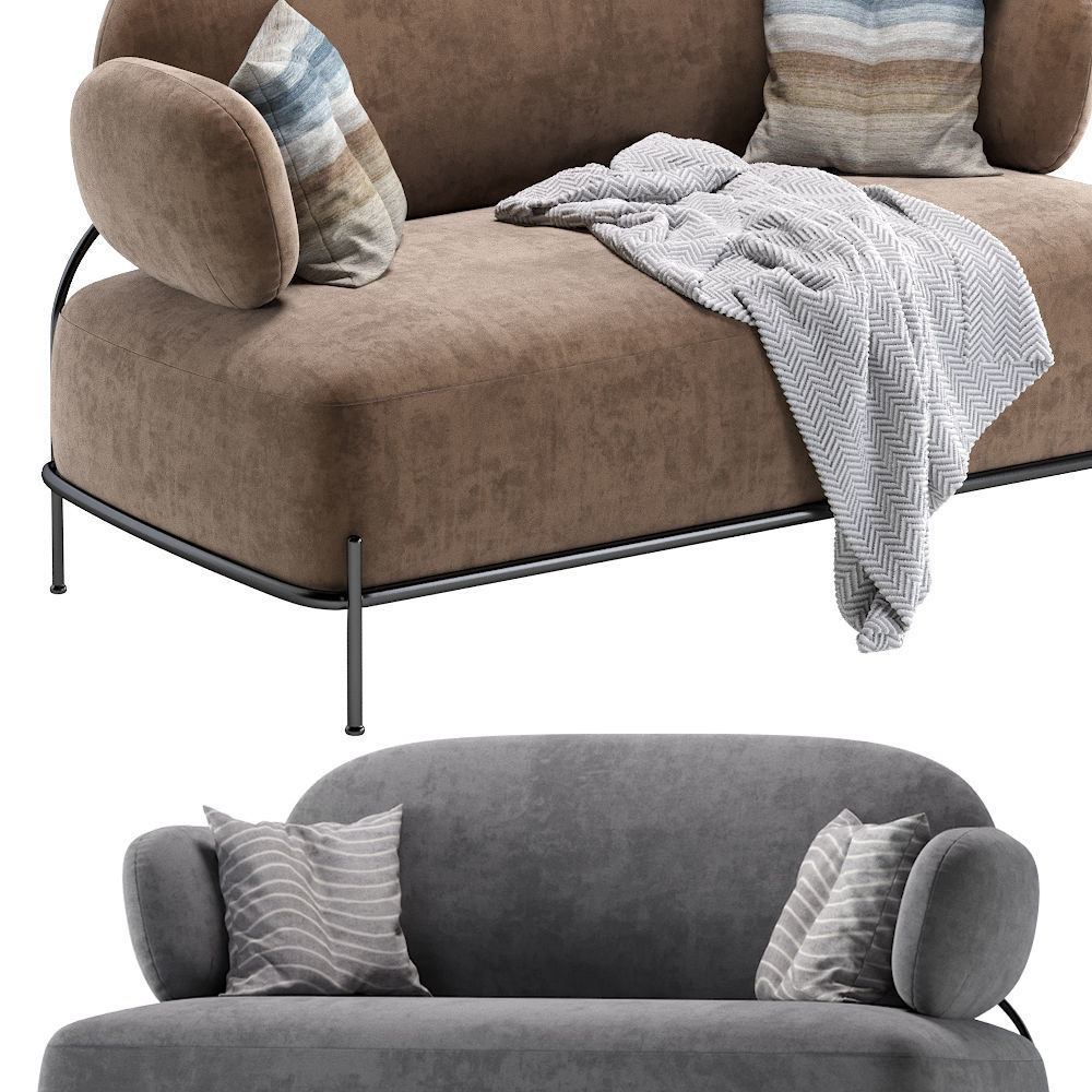 Sofa Coco iModern 3D model_5